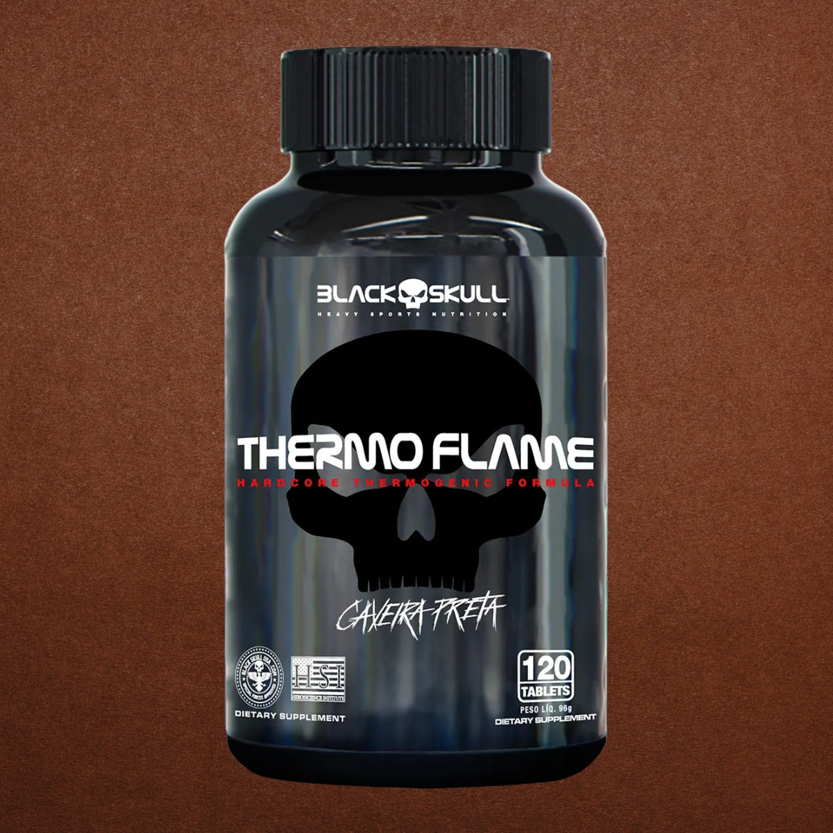 BLACK - TERMOGENICO THERMO FLAME - 120 TABLETES