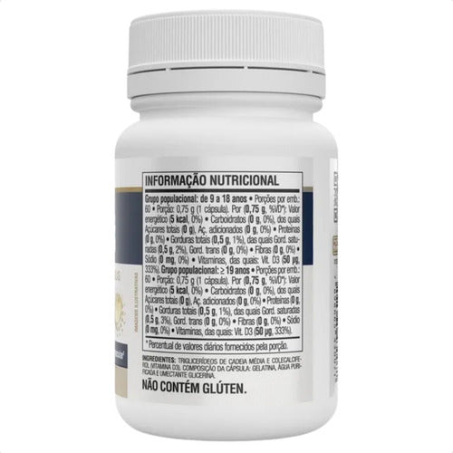 VITAFOR - VITA D3 - 60 CÁPSULAS