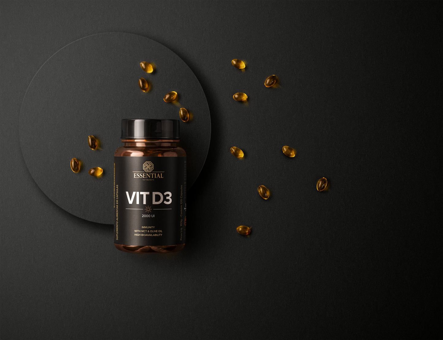 ESSENTIAL - Vit D - 60 gomas