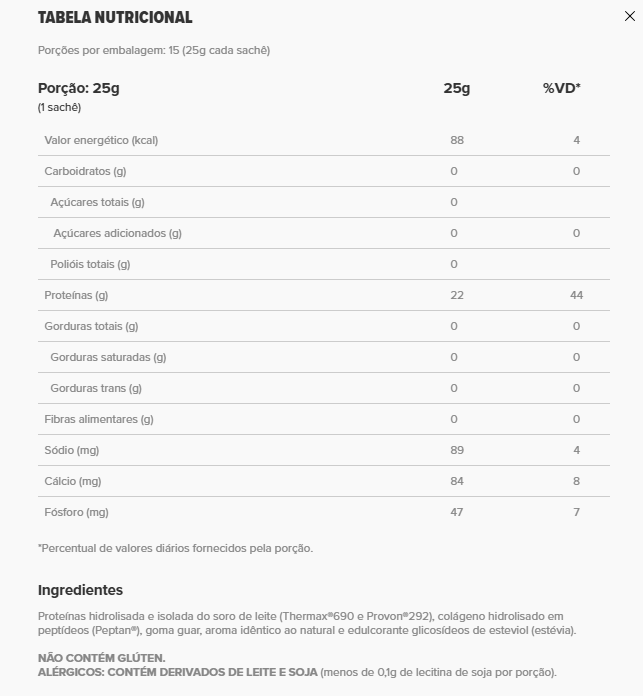 ESSENTIAL - Vanilla Whey (Display)
