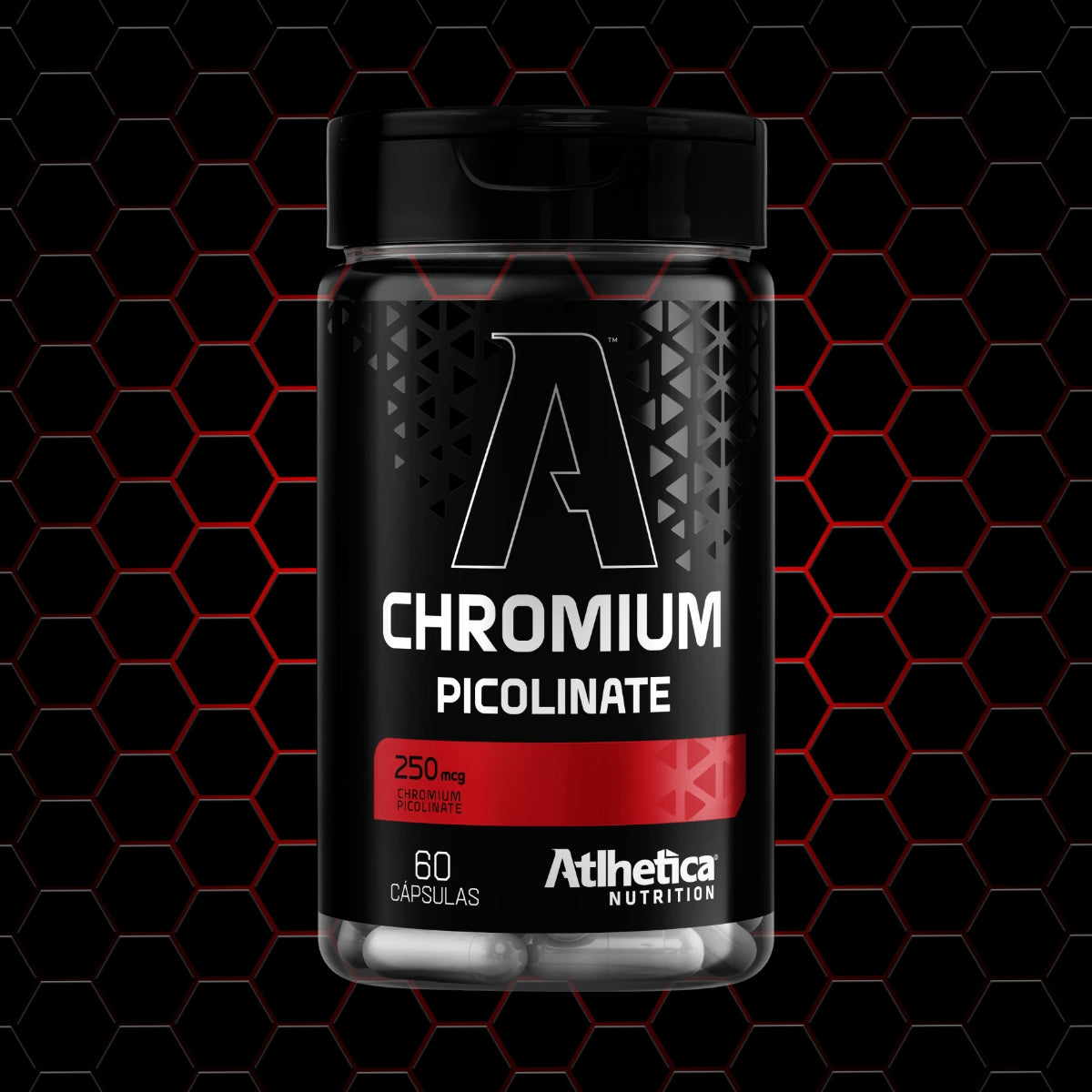 ATLHETICA - CHROMIUM PICOLINATE - 60 CAPSULAS