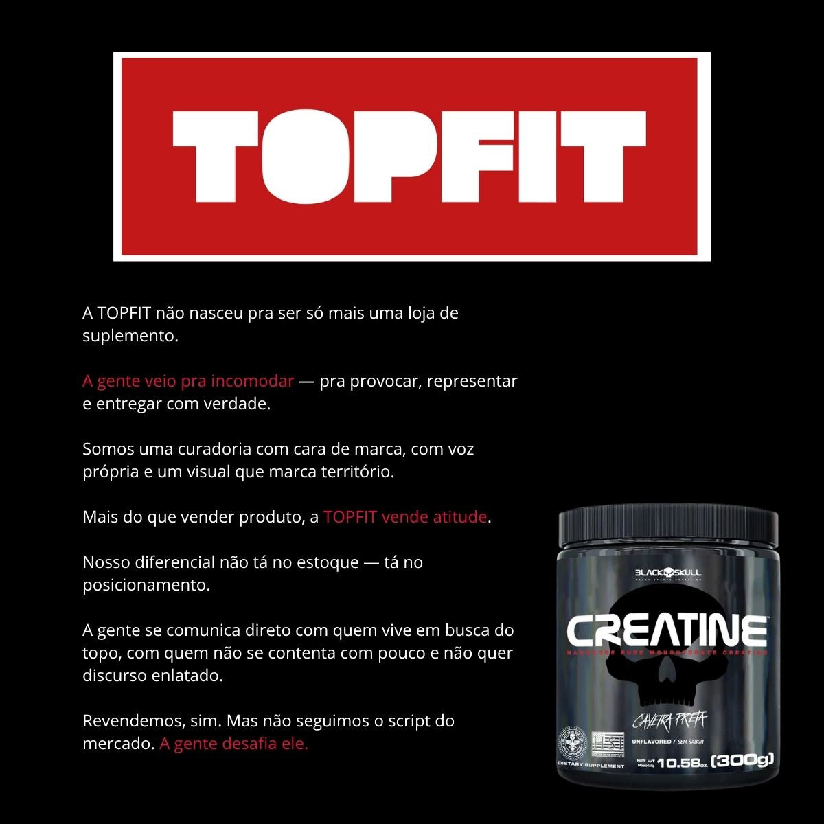 BLACK - CREATINE MONOHIDRATADA 300G PURA