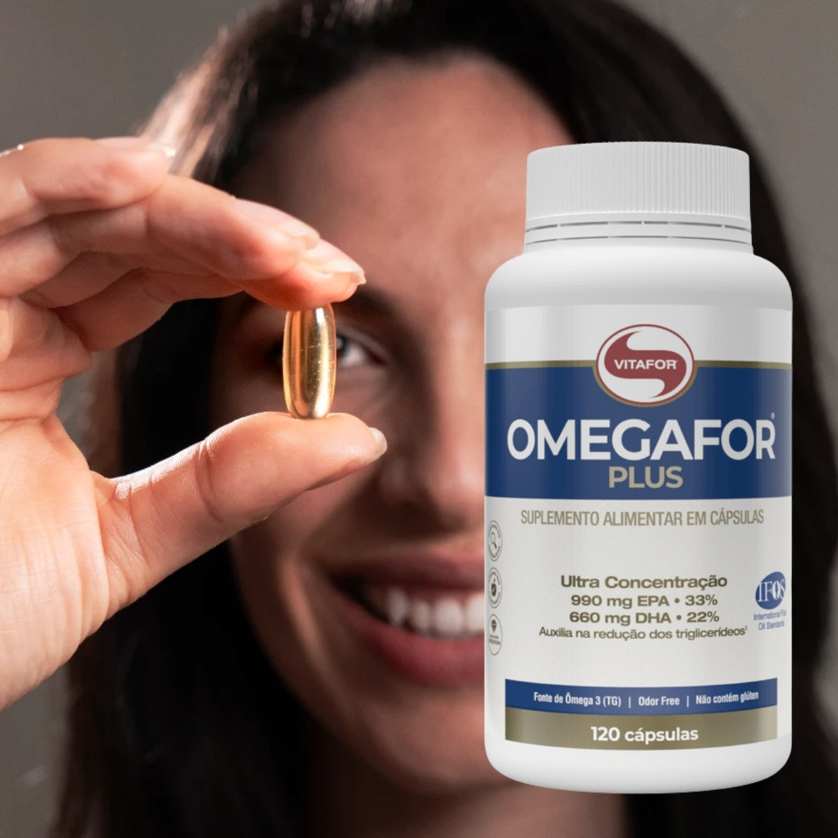 VITAFOR - OMEGAFOR PLUS - 120 CÁPSULAS