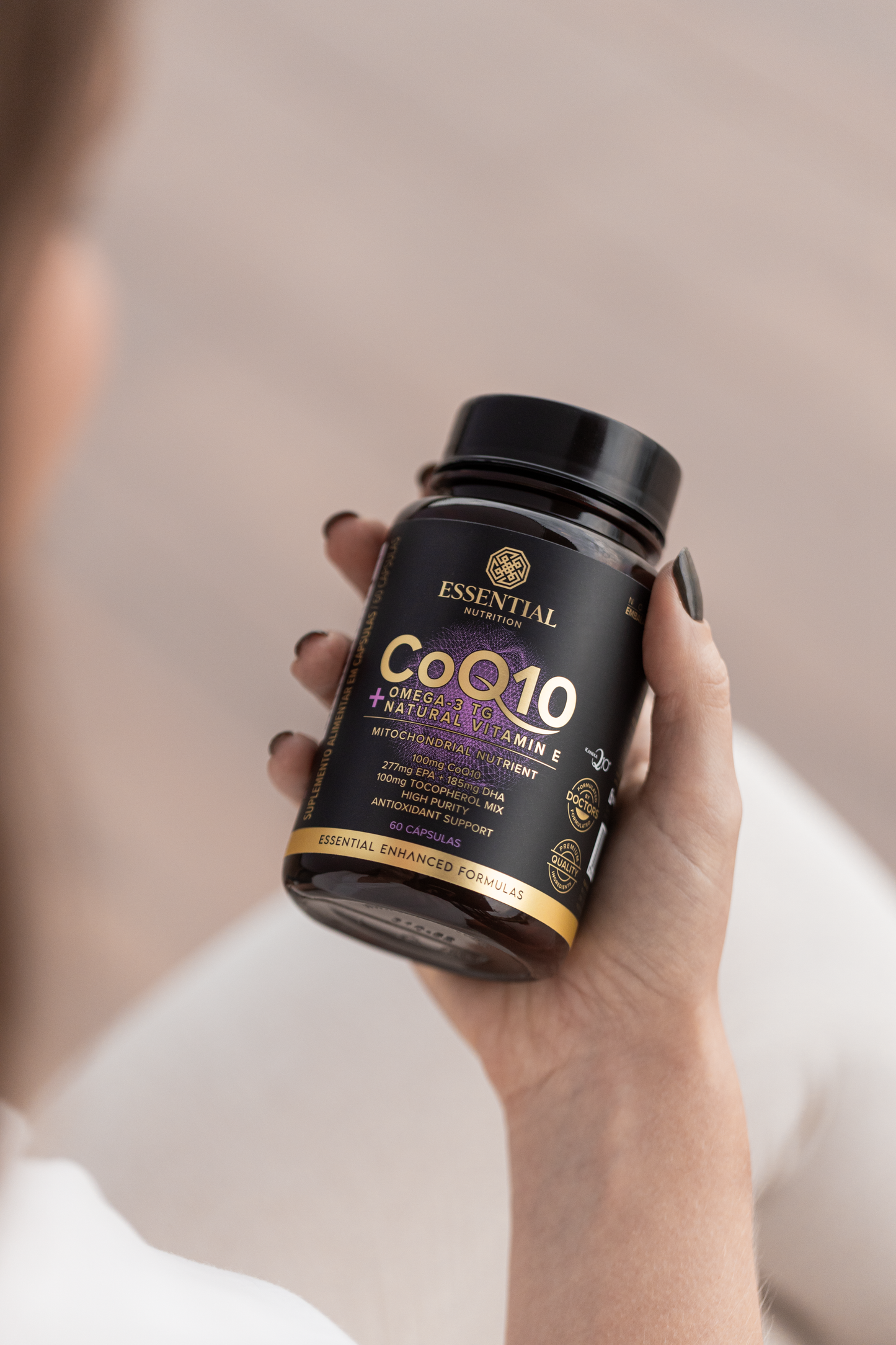 ESSENTIAL - COQ10+OMEGA 3TG+VIT E - 60 CAPSULAS