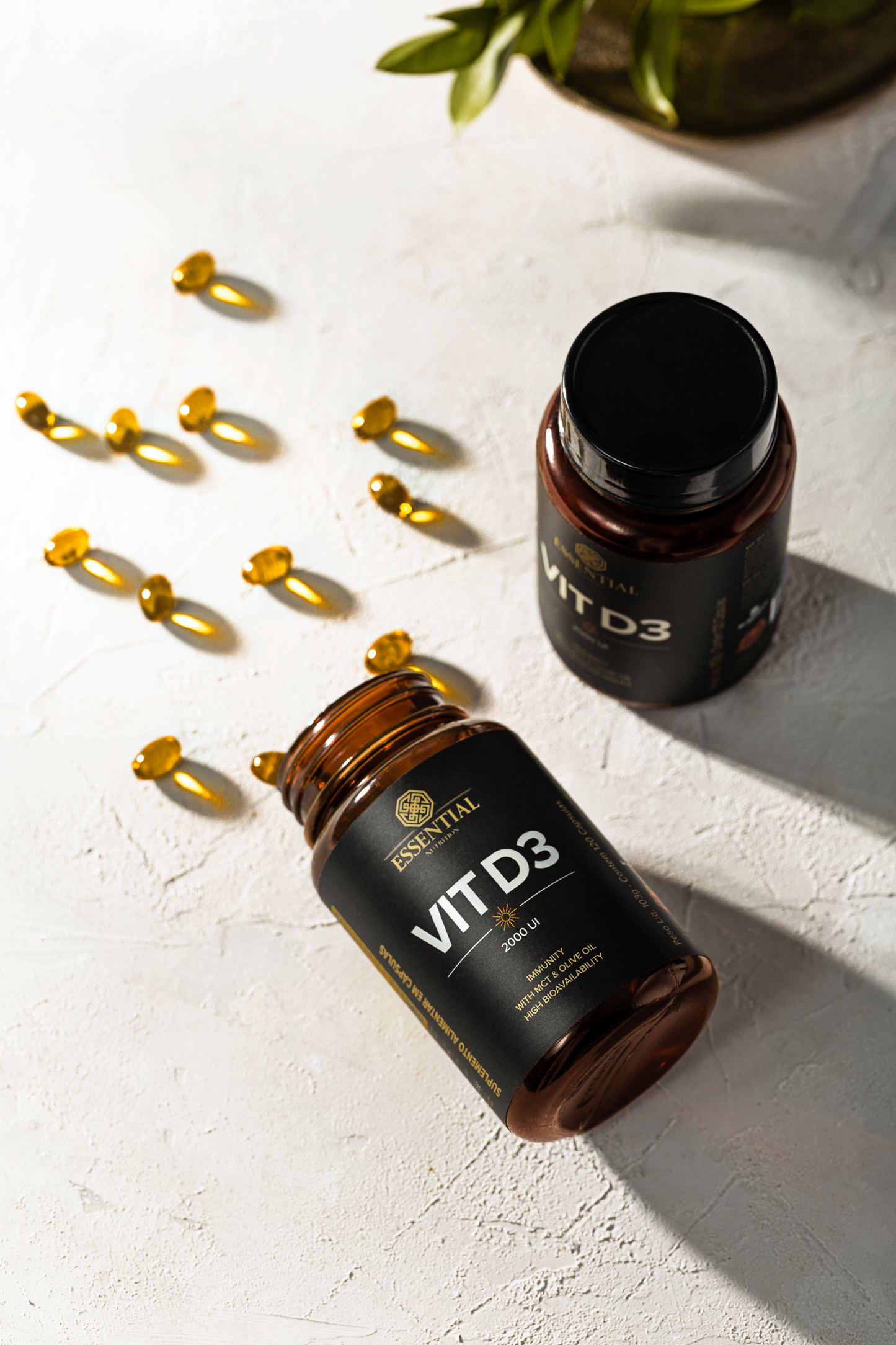 ESSENTIAL - Vit D - 120 capsulas