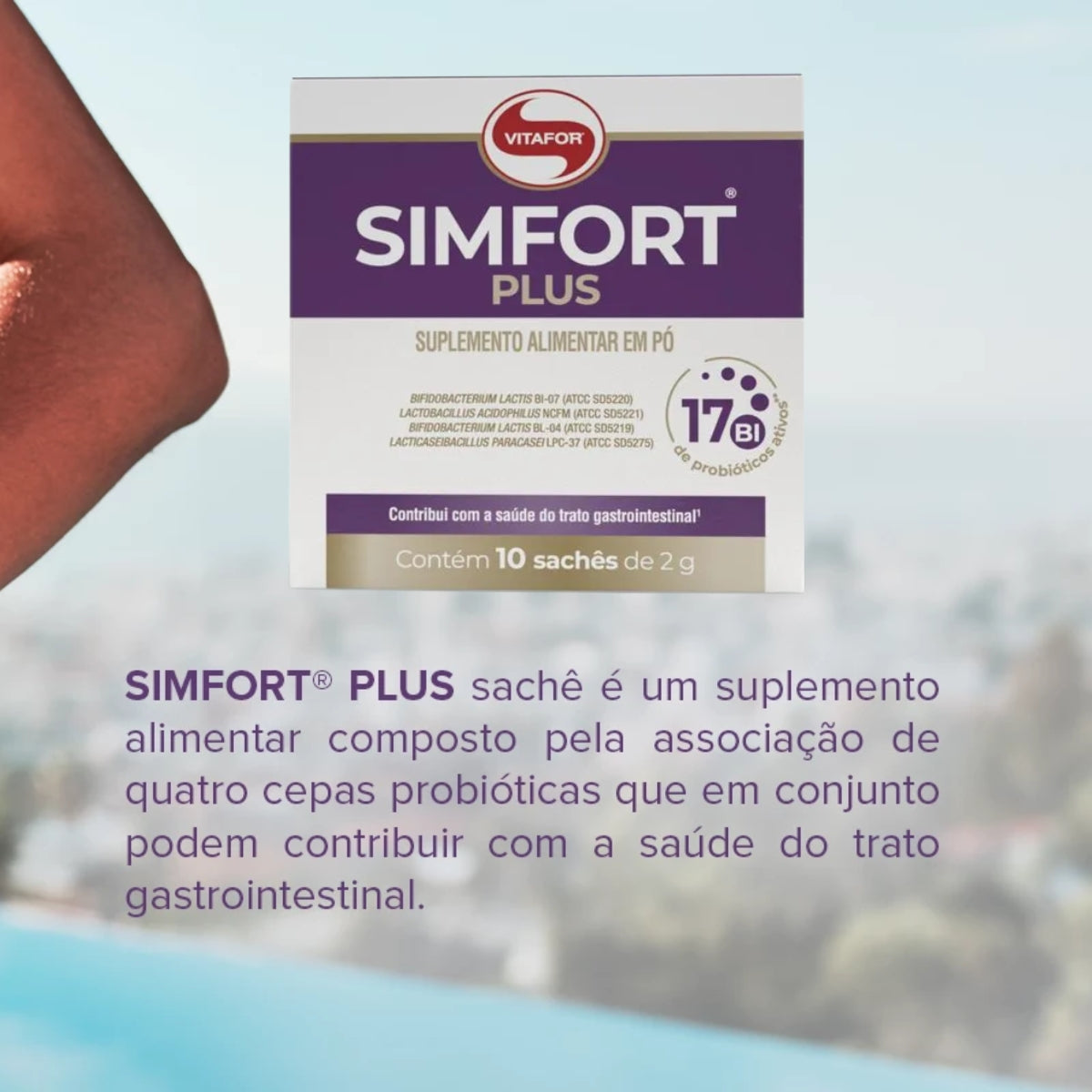 VITAFOR - SIMFORT PLUS 10 SACHES
