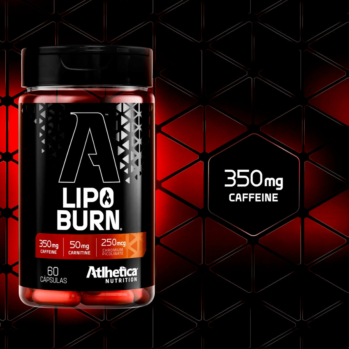 ATLHETICA - LIPO BURN - 60 CAPSULAS