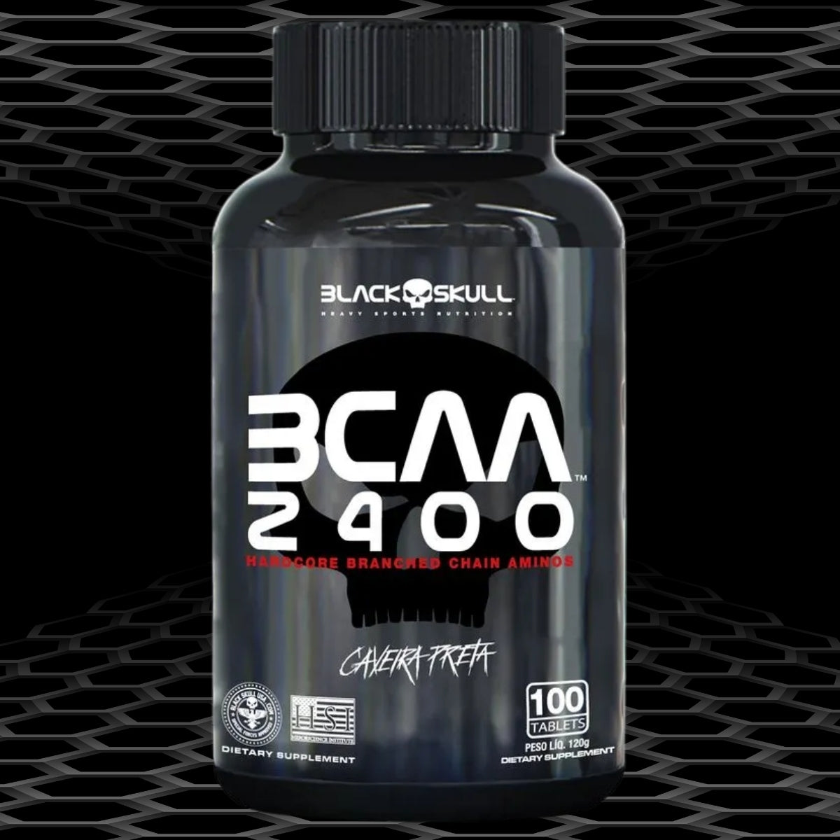 BLACK -  BCAA 2400 - 100 TABLETES