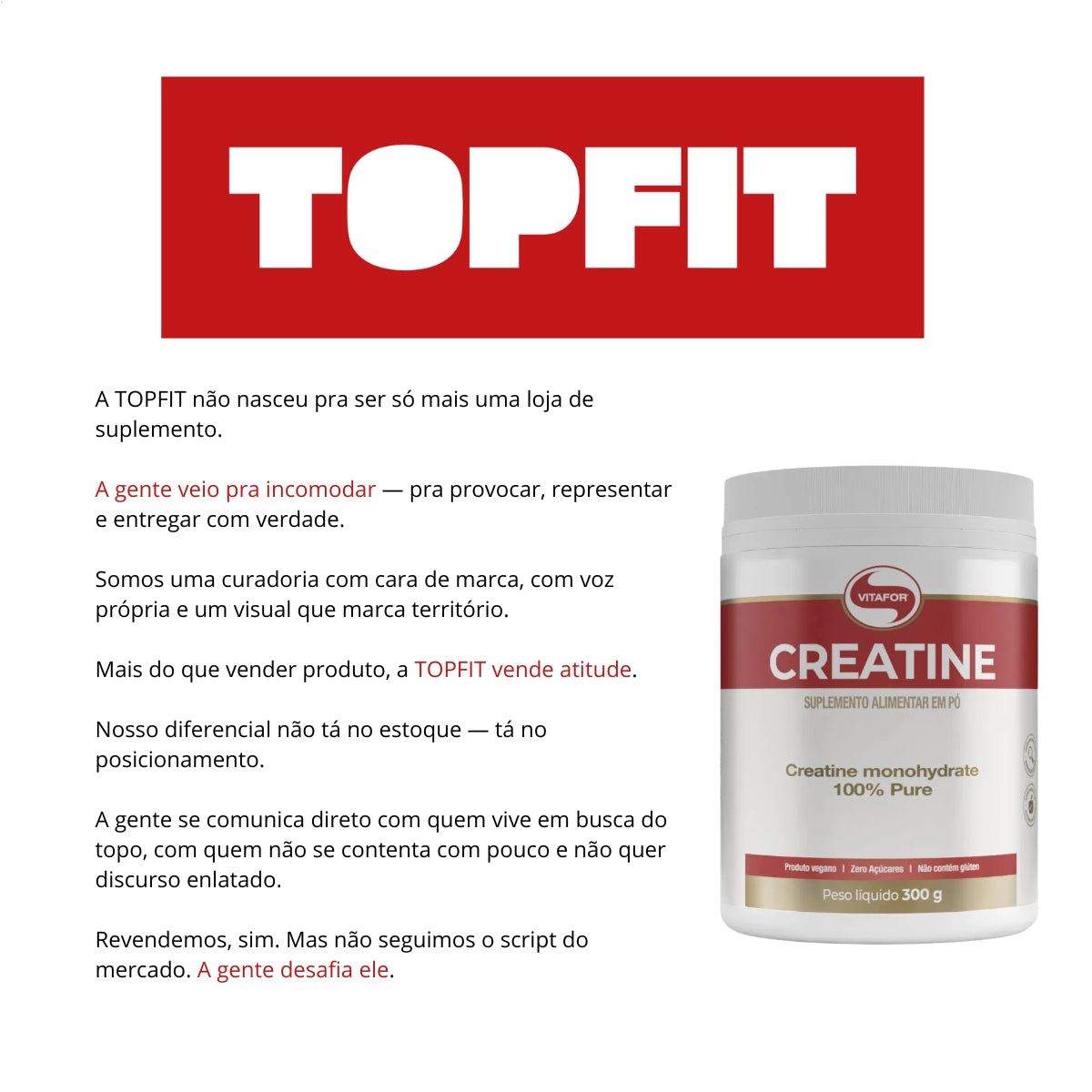 VITAFOR - CREATINE 300G