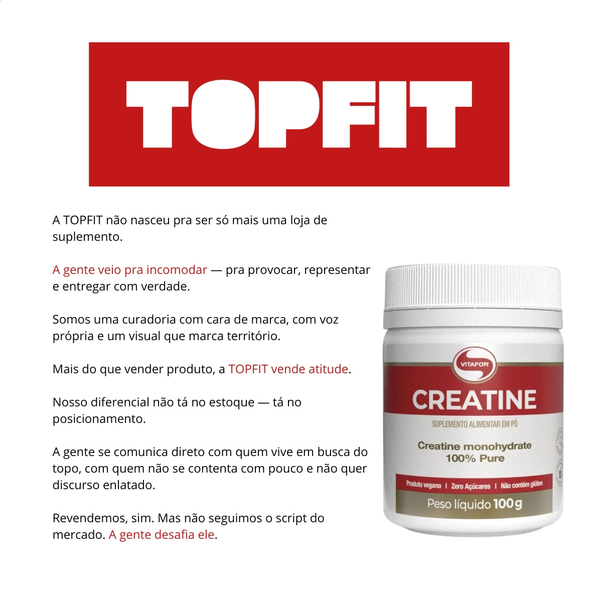 VITAFOR - CREATINE 100G