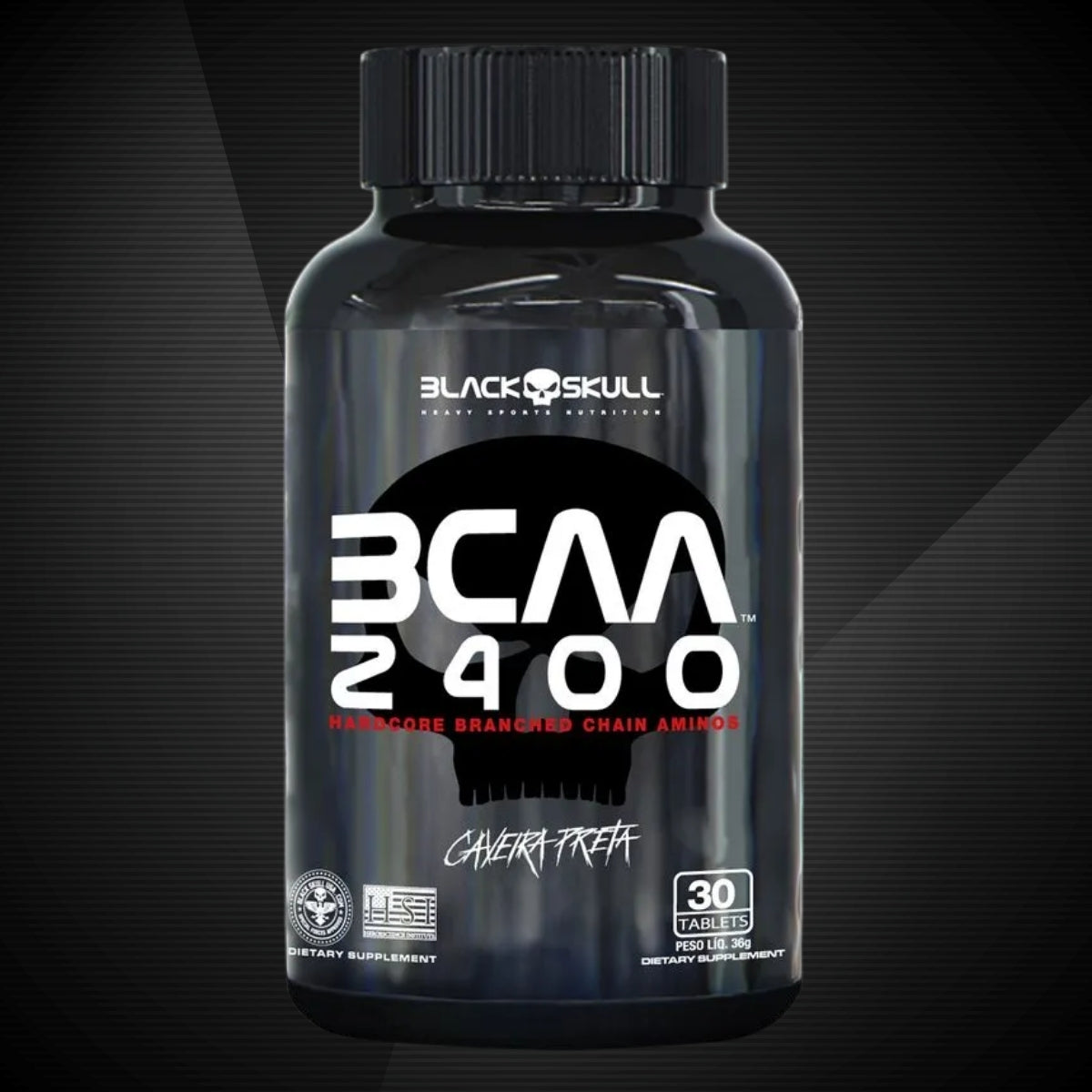 BLACK -  BCAA 2400 - 30 TABLETES