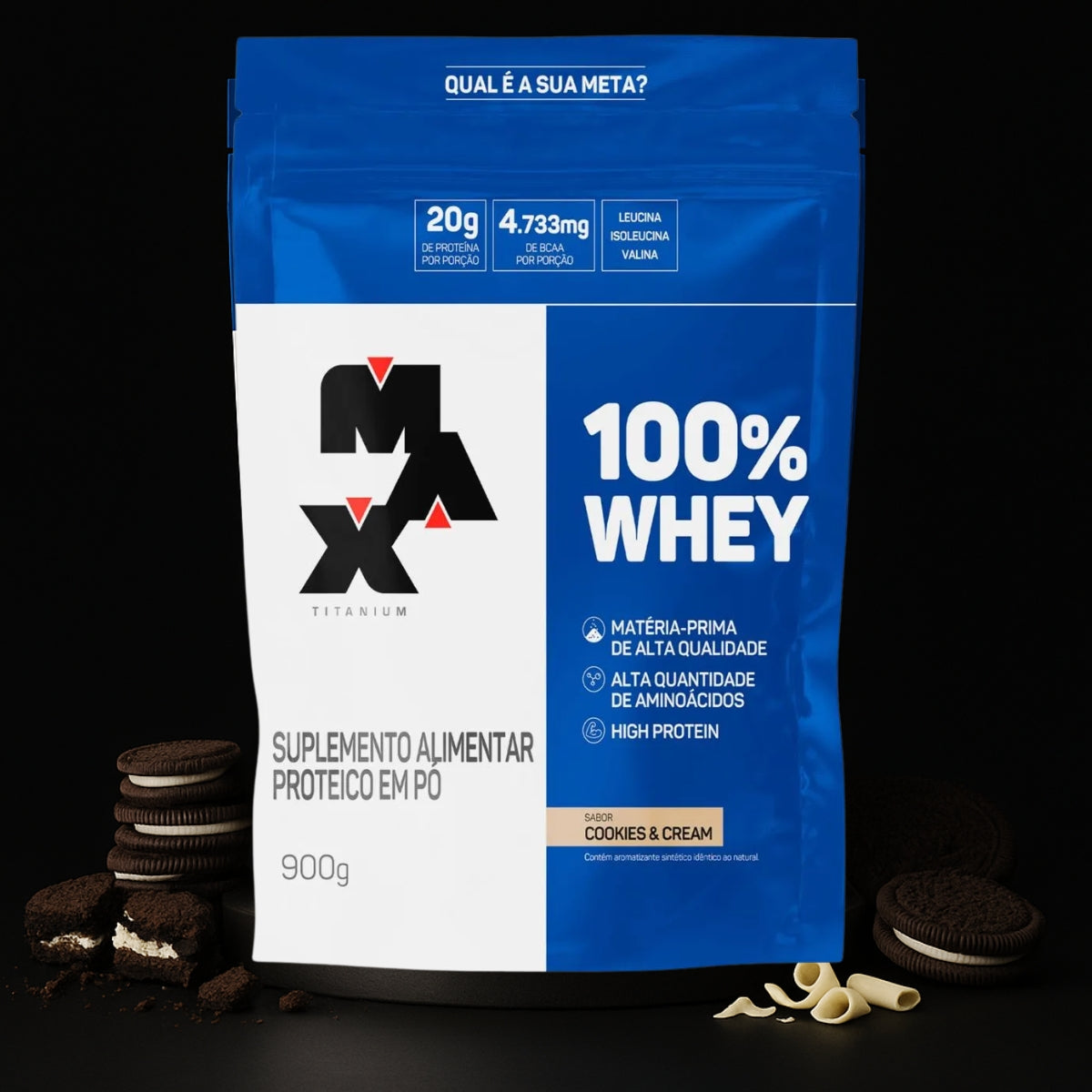 MAX - 100% WHEY 900G REFIL