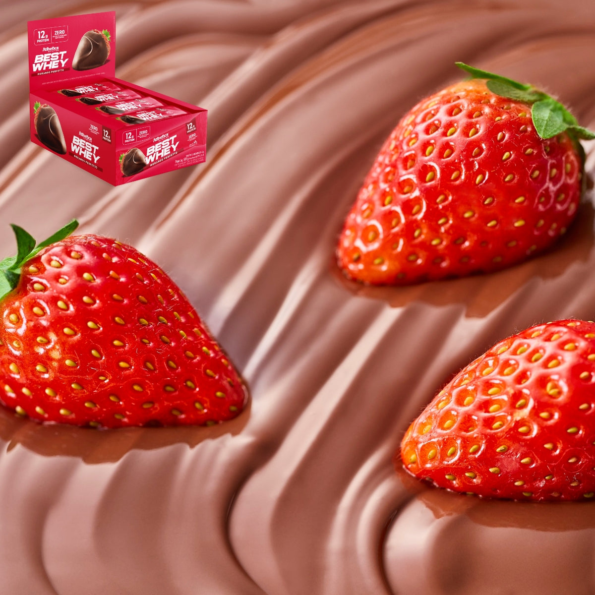 ATLHETICA - BEST WHEY BAR 12G PROTEIN (DISPLAY COM 12 UNIDADES)