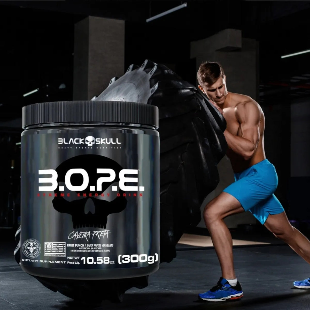 BLACK -  BOPE PRE-TREINO 300G