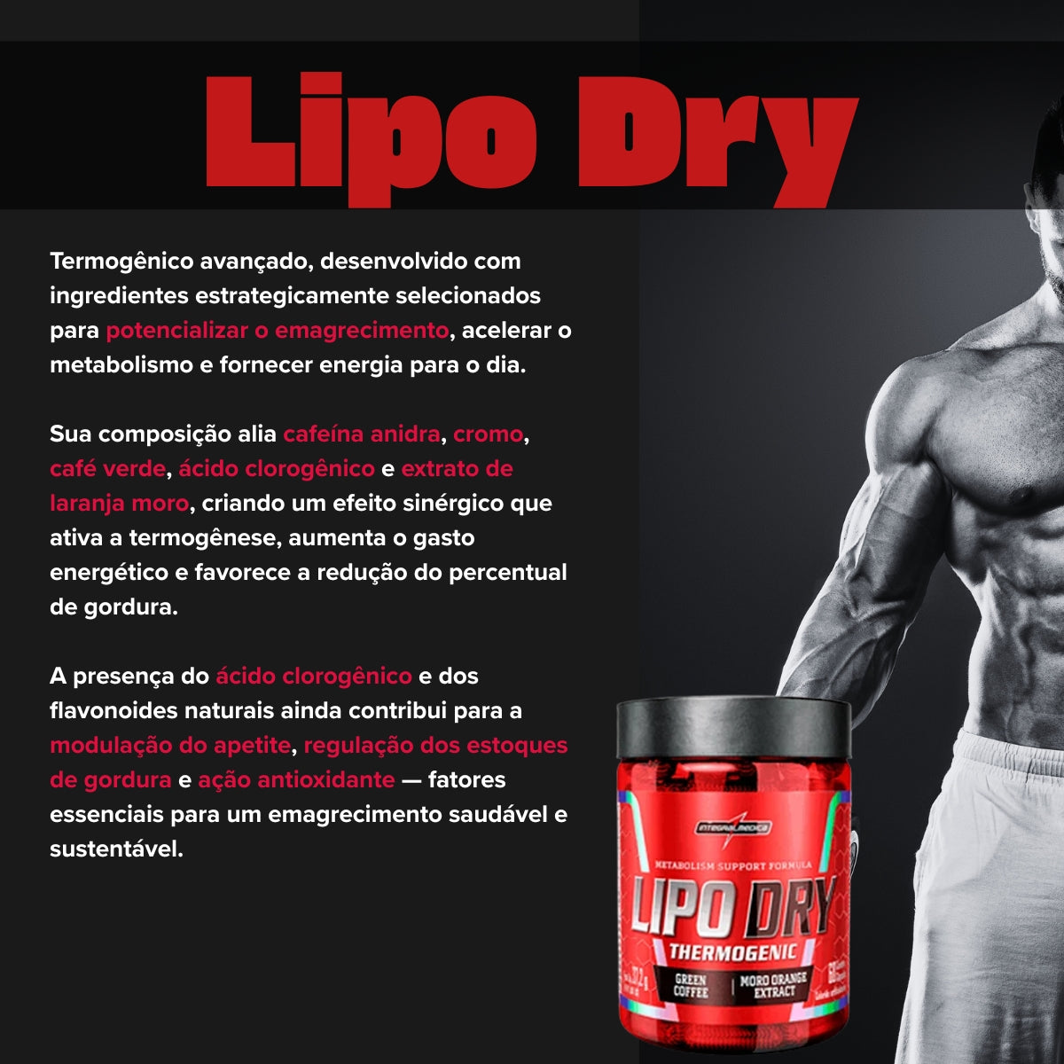 INTEGRALMEDICA - LIPO DRY - 60 CAPSULAS