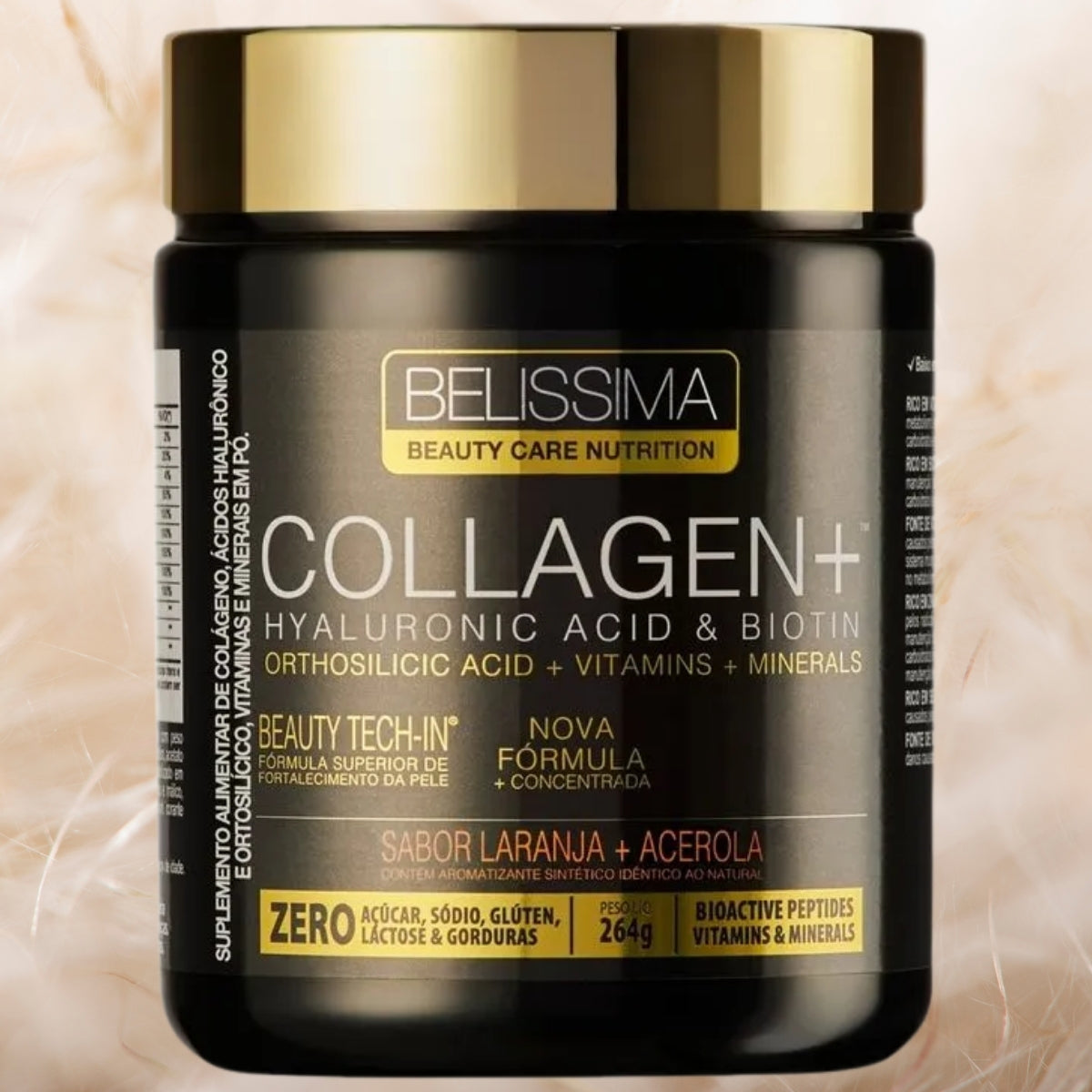 BELÍSSIMA - COLÁGENO VERISOL + ÁCIDO HIALURÔNICO 264G