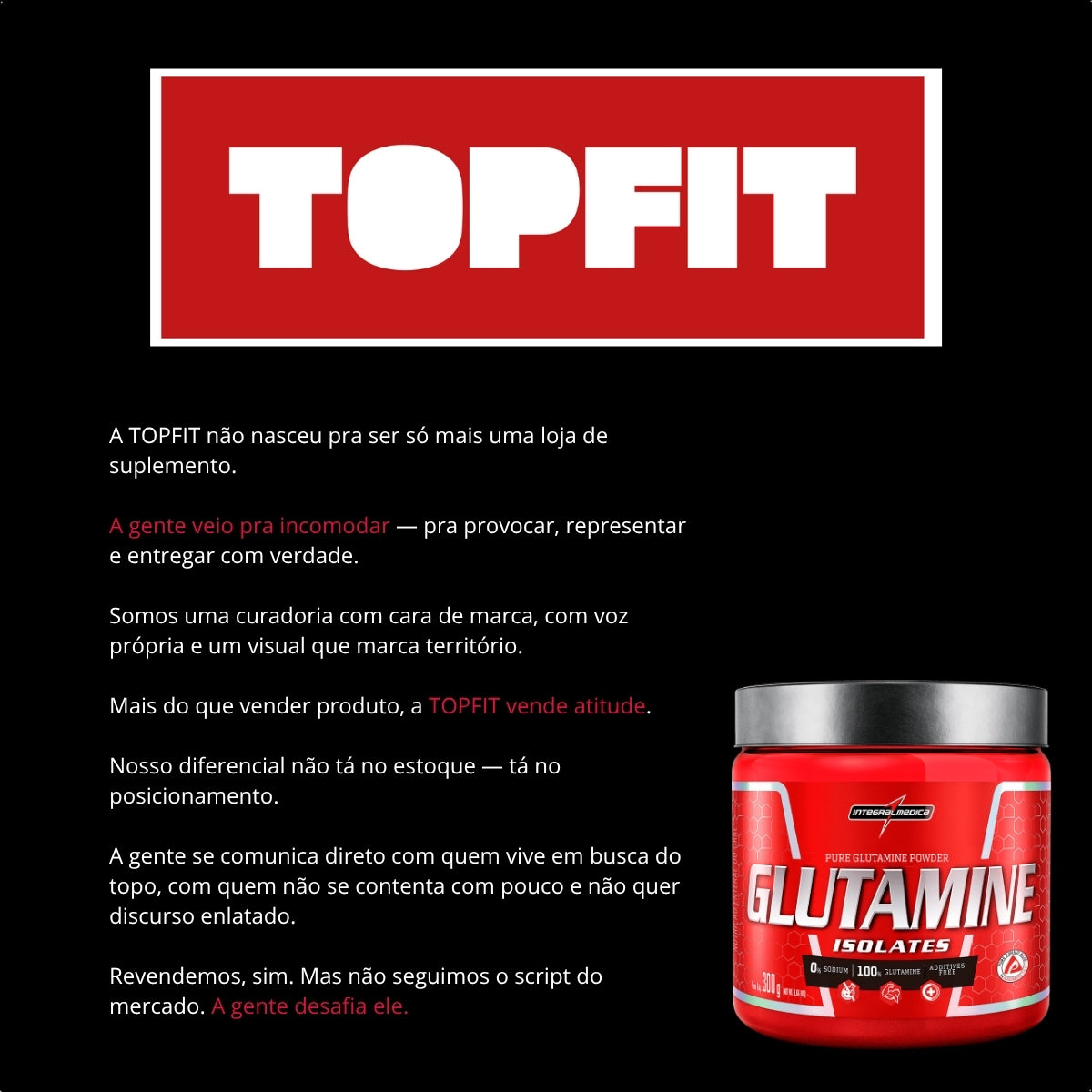 INTEGRALMEDICA - GLUTAMINE 300G