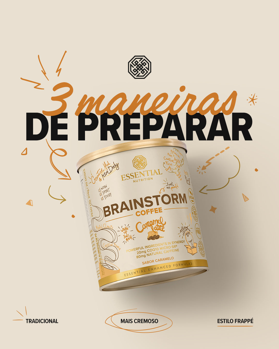 ESSENTIAL - BRAINSTORM COFFEE 274G