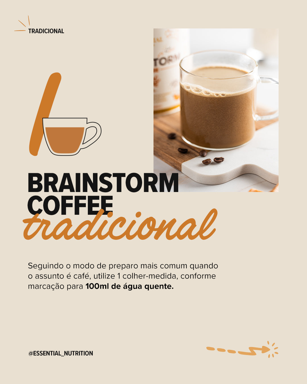 ESSENTIAL - BRAINSTORM COFFEE 274G