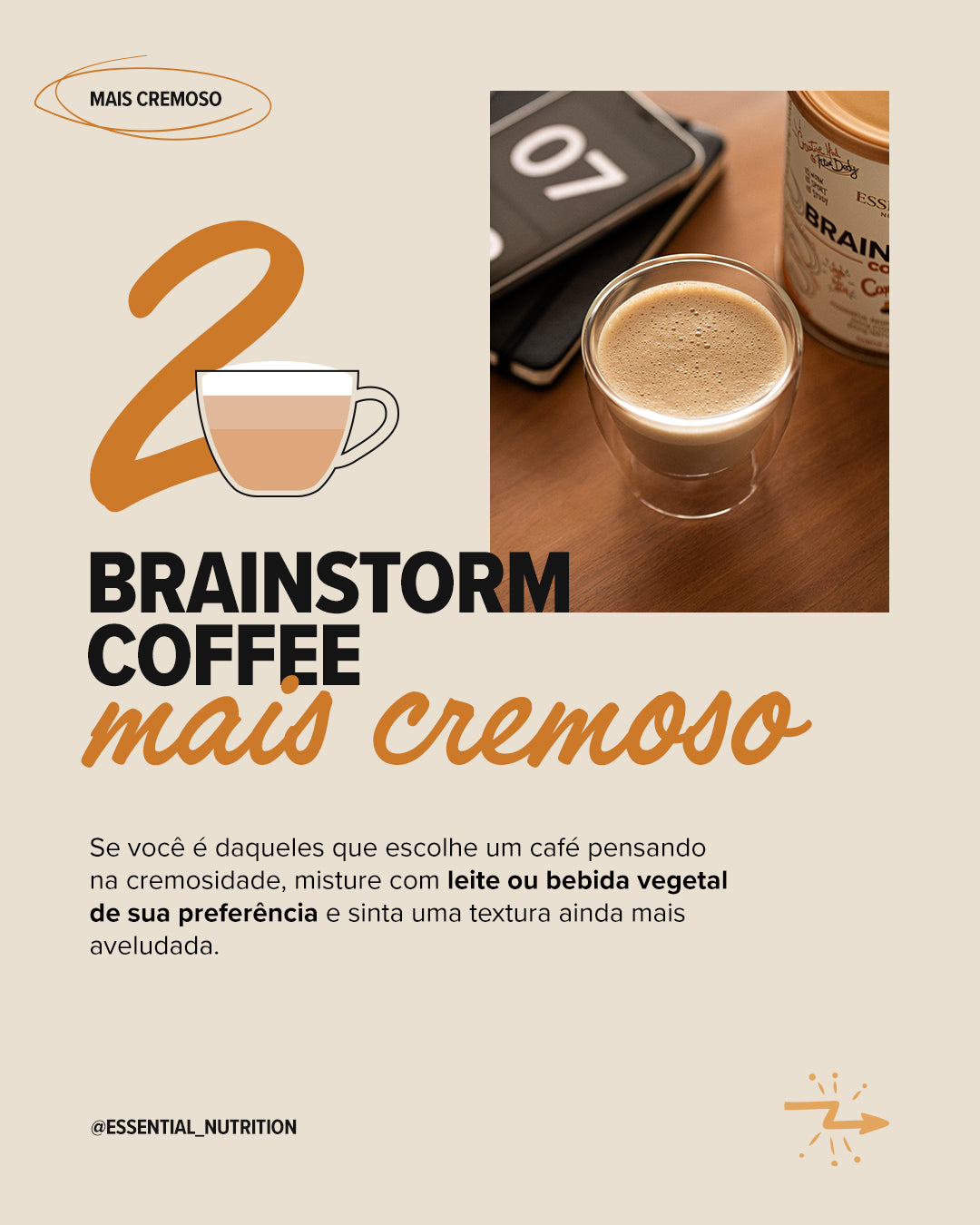 ESSENTIAL - BRAINSTORM COFFEE 274G