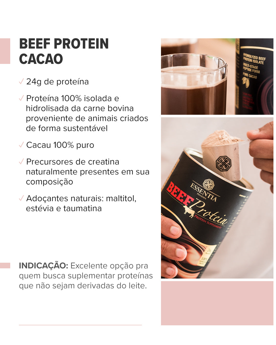 ESSENTIAL - BEEF PROTEIN 480G