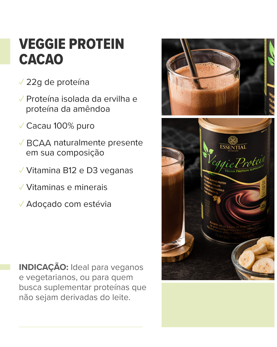 ESSENTIAL - Veggie Cacao (lata)