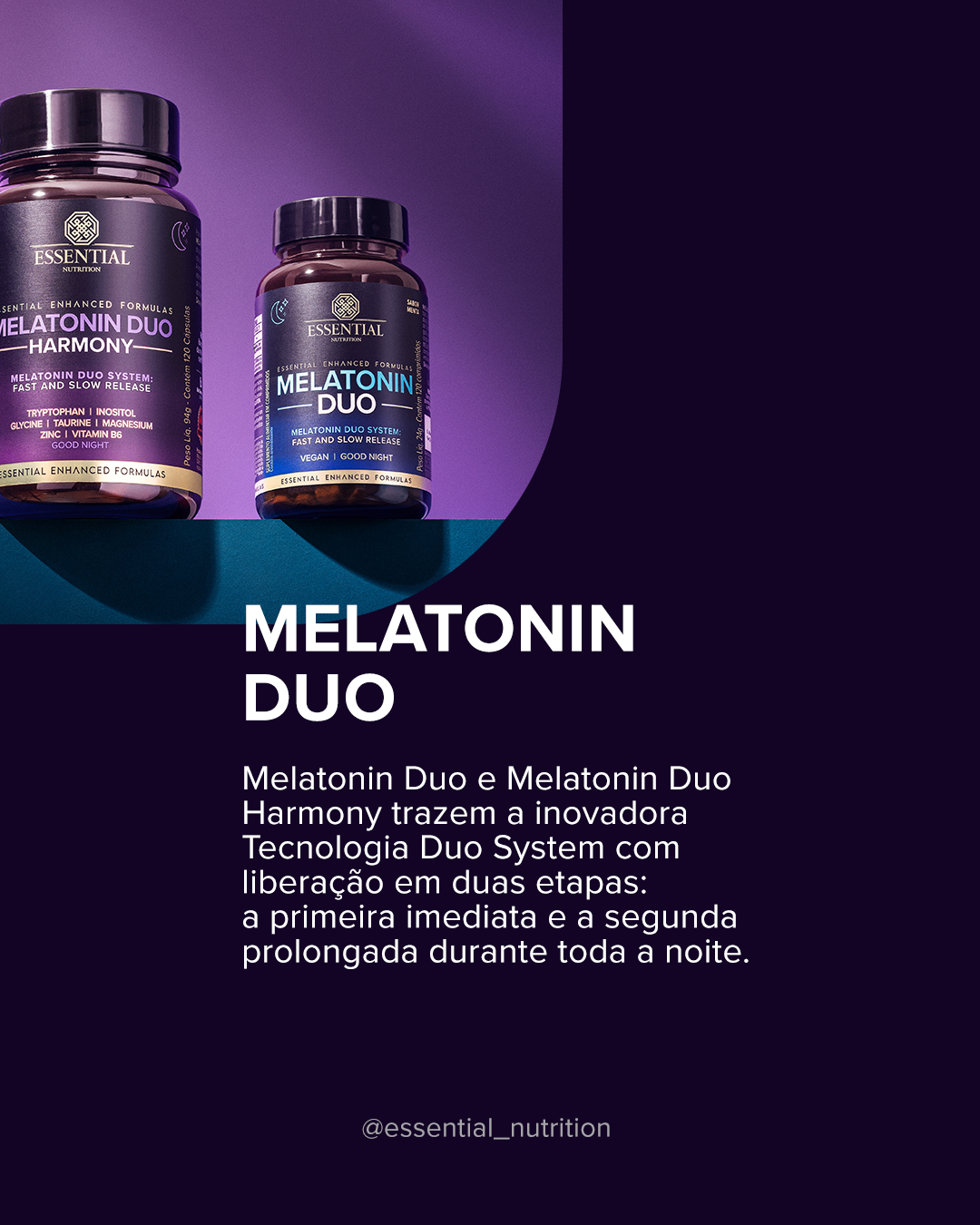 ESSENTIAL - MELATONIN DUO - 120 comprimidos