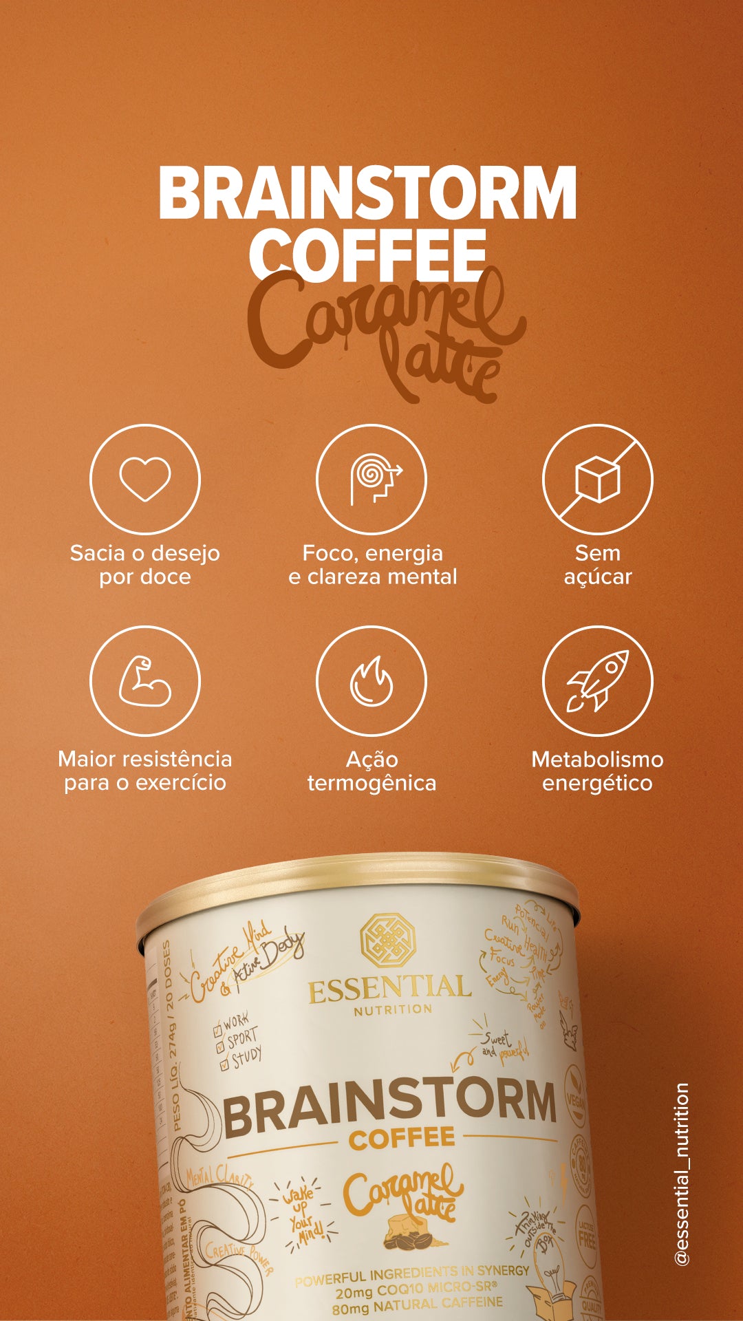ESSENTIAL - BRAINSTORM COFFEE 274G