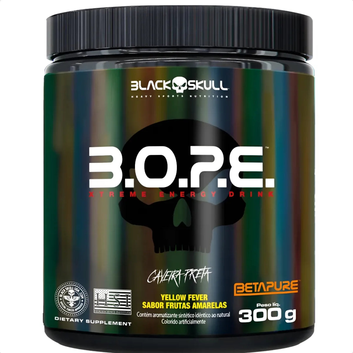 BLACK -  BOPE PRE-TREINO 300G