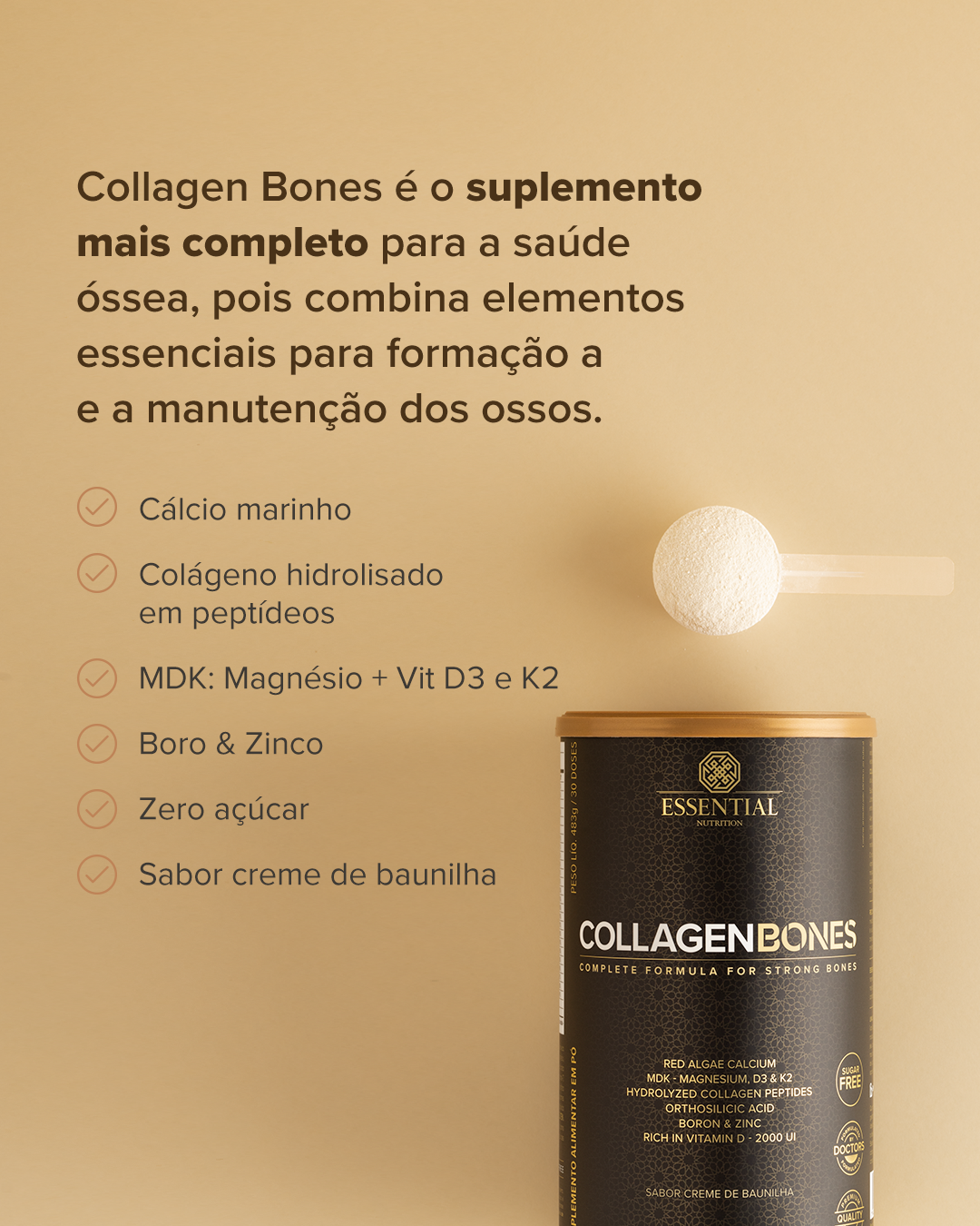 ESSENTIAL - COLLAGEN BONES 483G