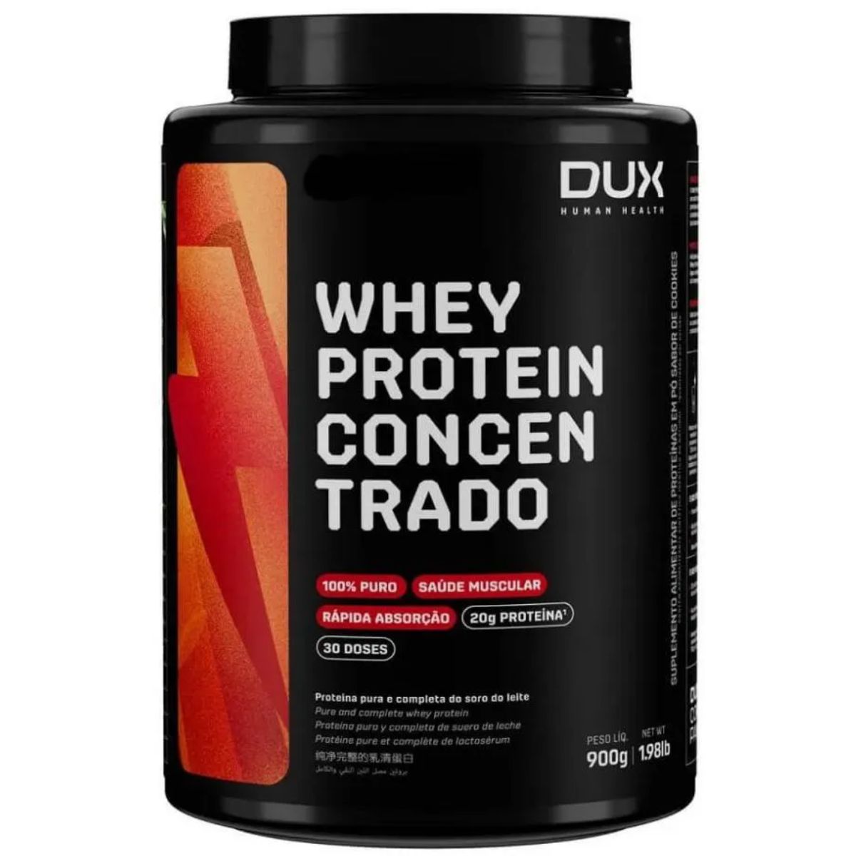 DUX - WHEY PROTEIN CONCENTRADO 900G
