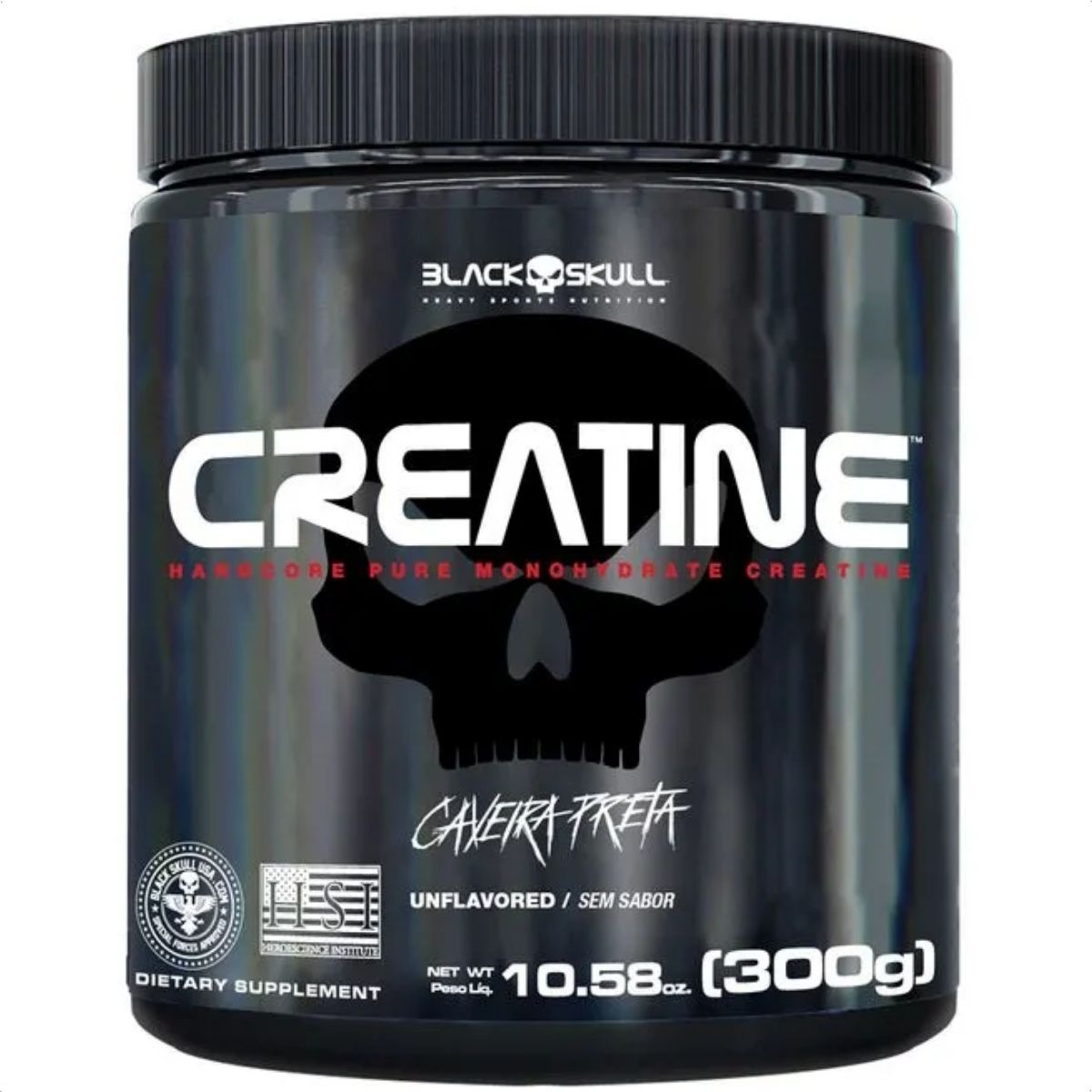 BLACK - CREATINE MONOHIDRATADA 300G PURA