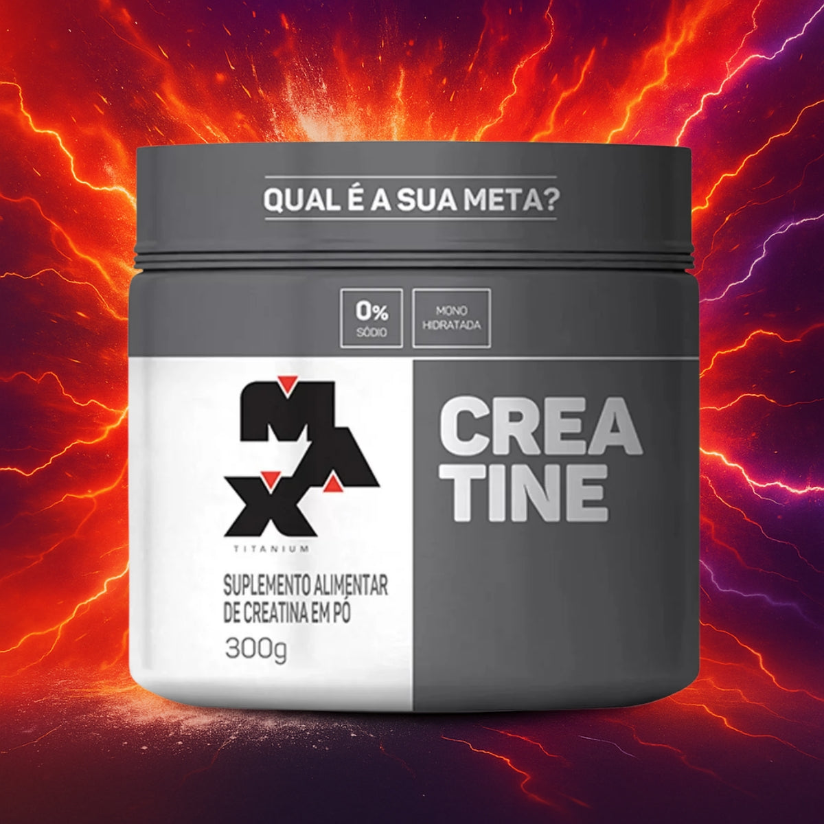 MAX - CREATINE POTE 300G