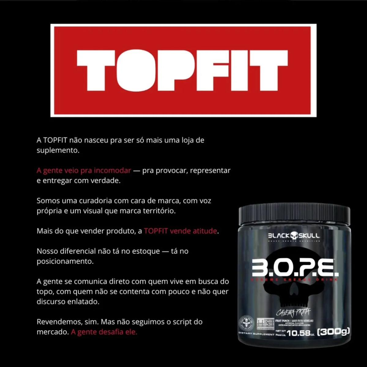 BLACK -  BOPE PRE-TREINO 300G