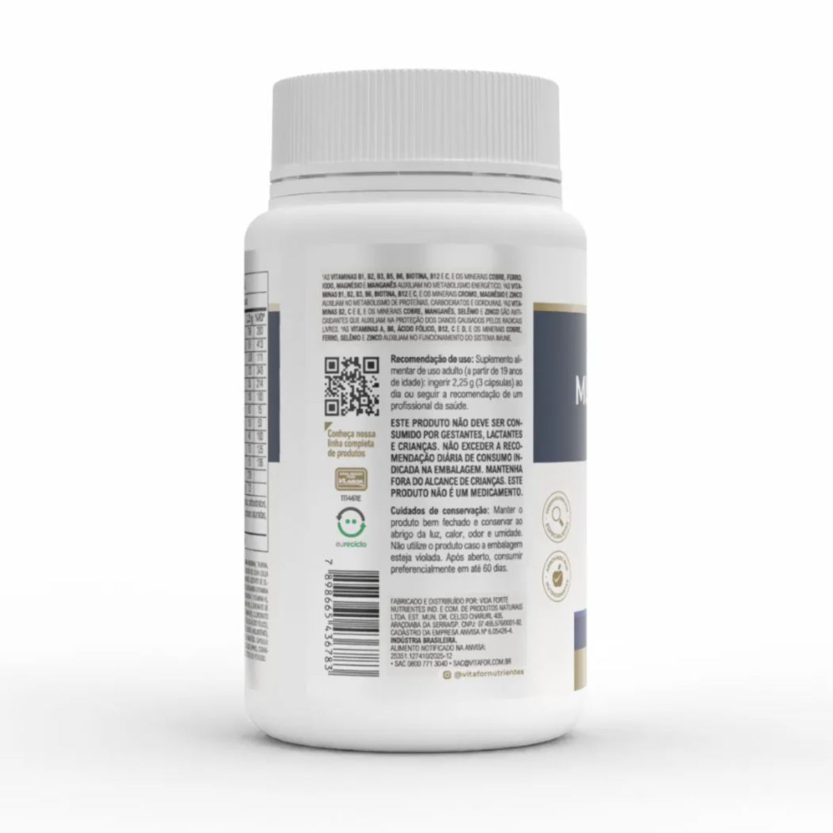 VITAFOR - GLP-1 SUPPORT MULTIVITAMINICO - 90 CÁPSULAS