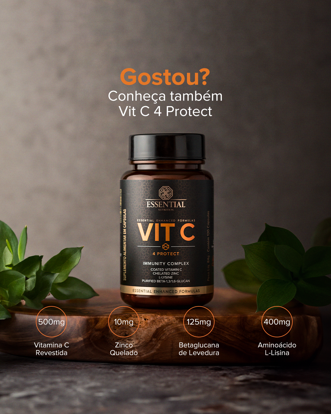 ESSENTIAL - Vit C - 60 gomas
