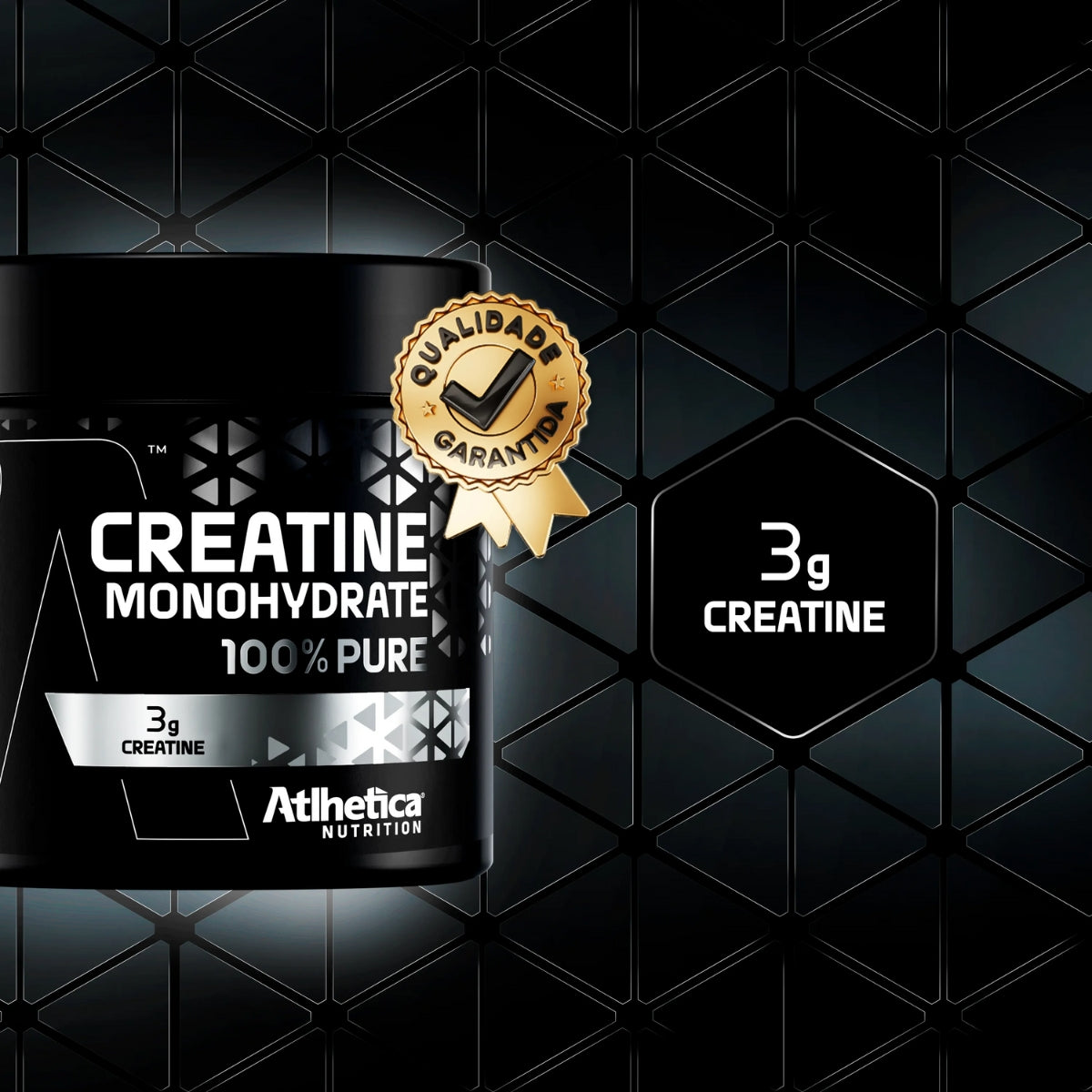 ATLHETICA - CREATINE MONOHYDRATE 100% PURE 100G