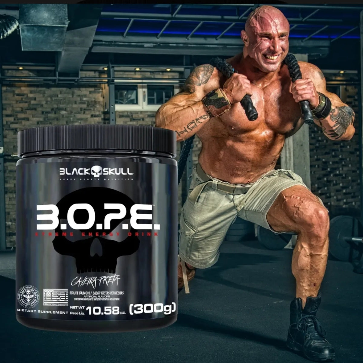 BLACK -  BOPE PRE-TREINO 300G