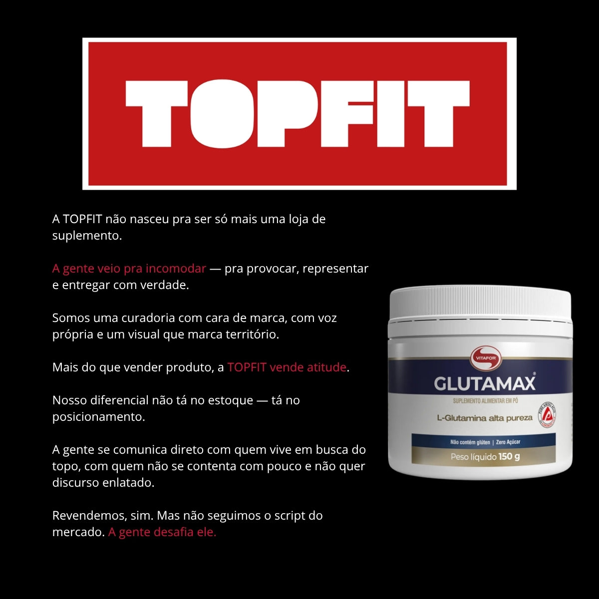 VITAFOR - GLUTAMAX 150G