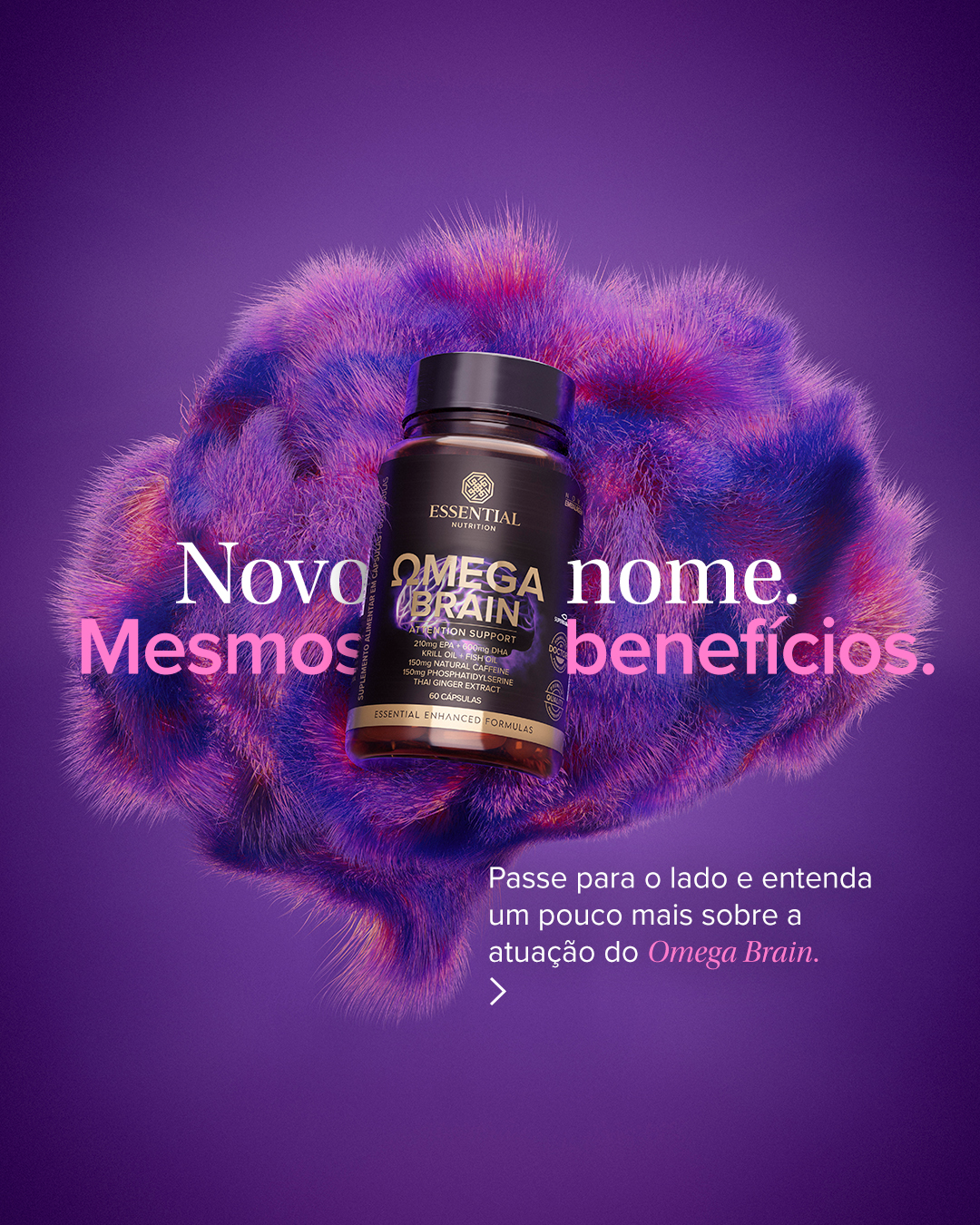 ESSENTIAL - Omega Brain - 60 capsulas