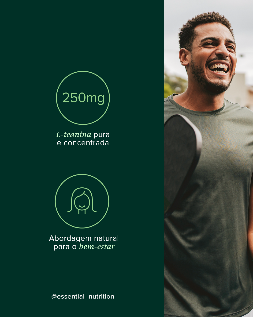 ESSENTIAL - HAPPY THEANINE - 60 CAPSULAS