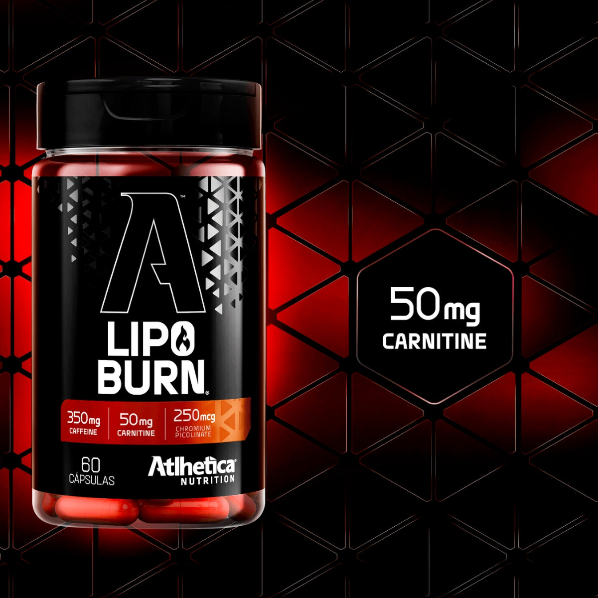 ATLHETICA - LIPO BURN - 60 CAPSULAS
