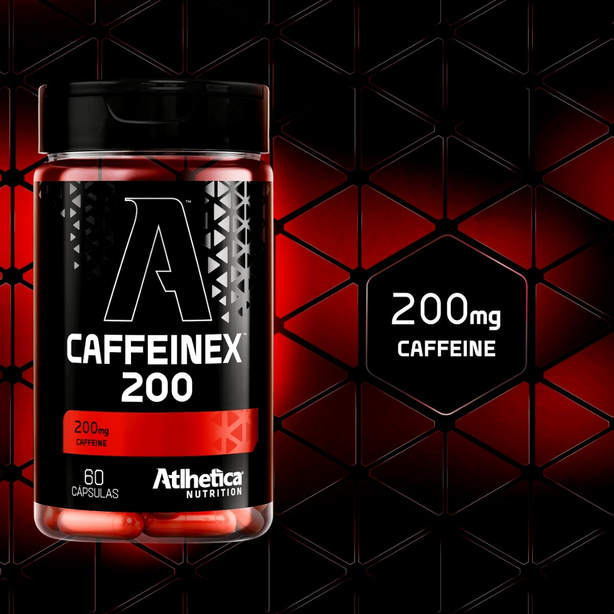 ATLHETICA - CAFFEINEX 200MG - 60 CAPSULAS