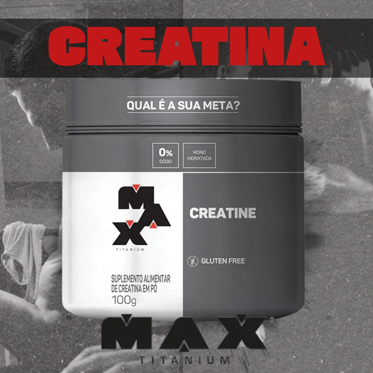 MAX - CREATINE POTE 100G
