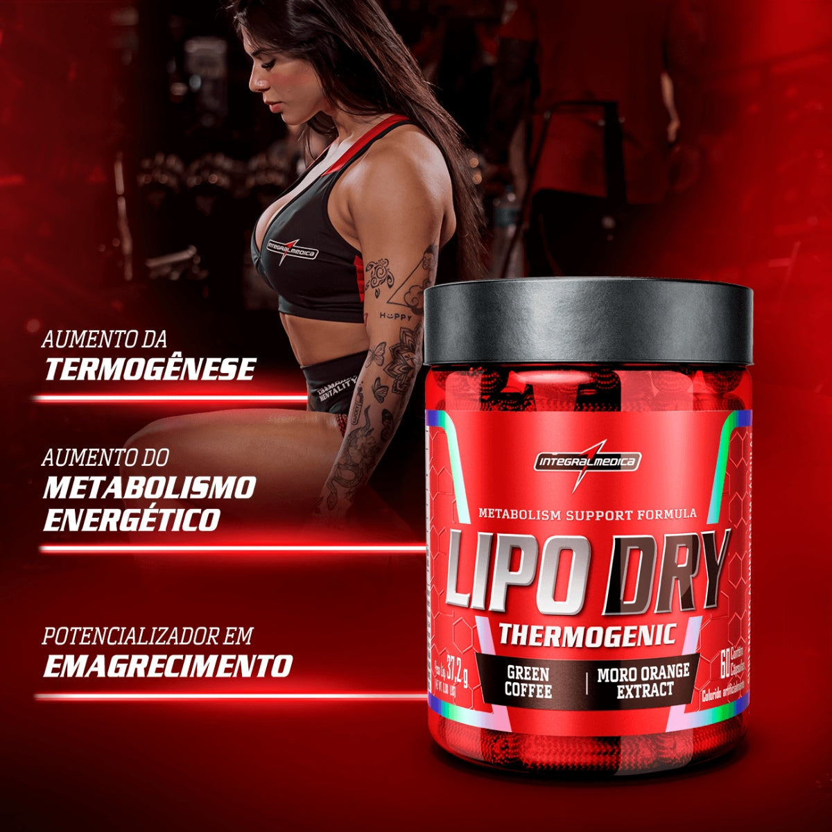 INTEGRALMEDICA - LIPO DRY - 60 CAPSULAS