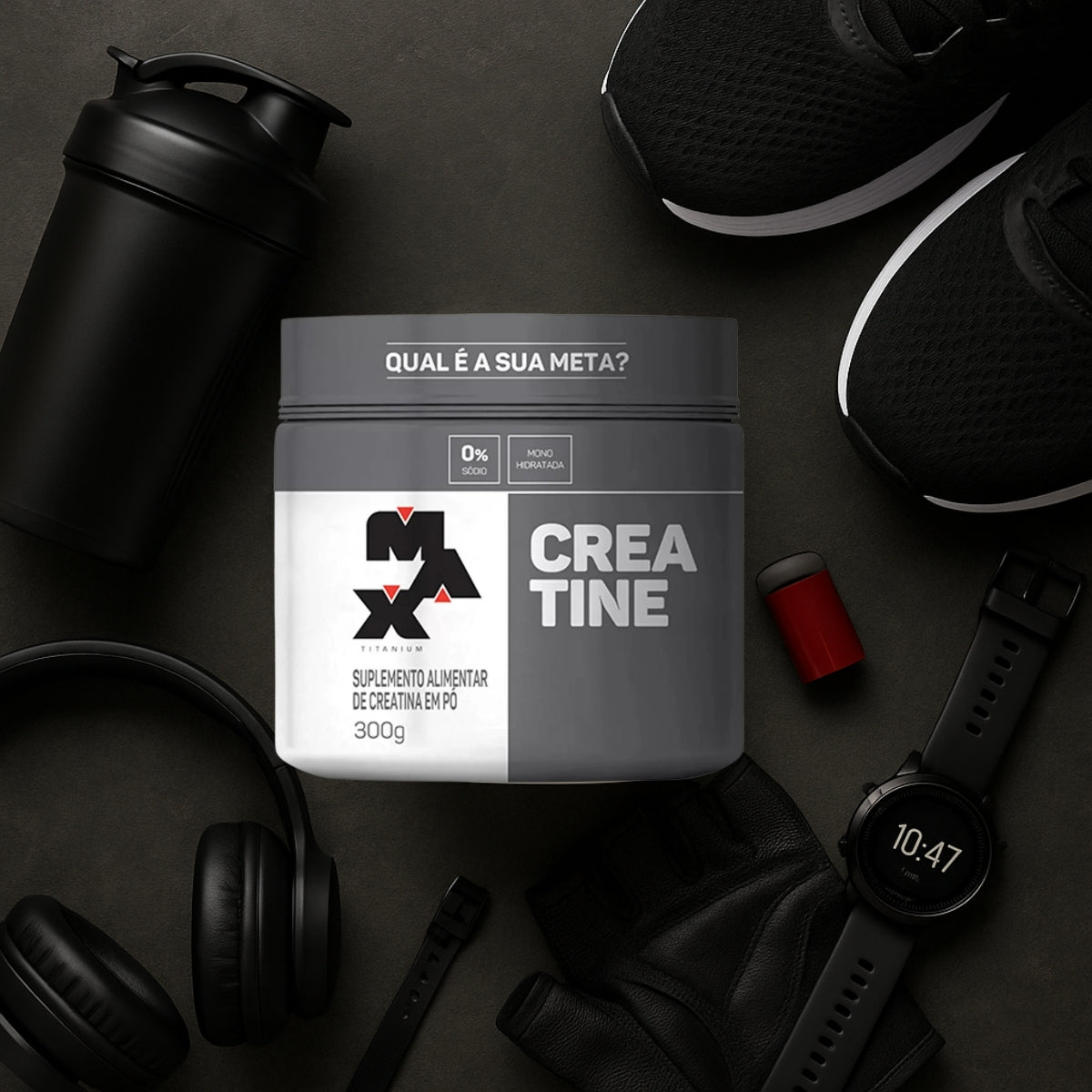 MAX - CREATINE POTE 300G