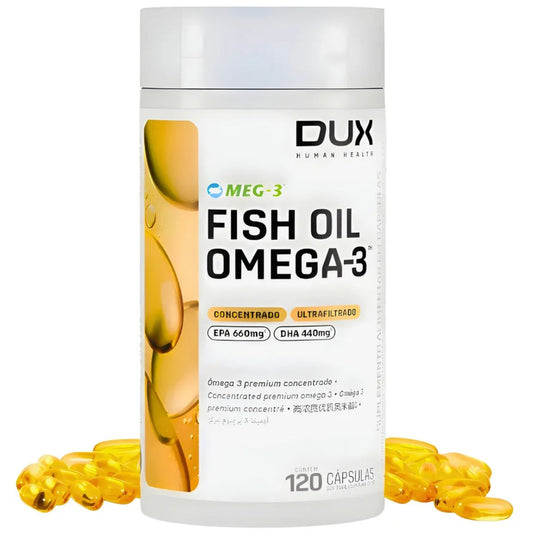 DUX - FISH OIL OMEGA 3 - 120 CAPSULAS