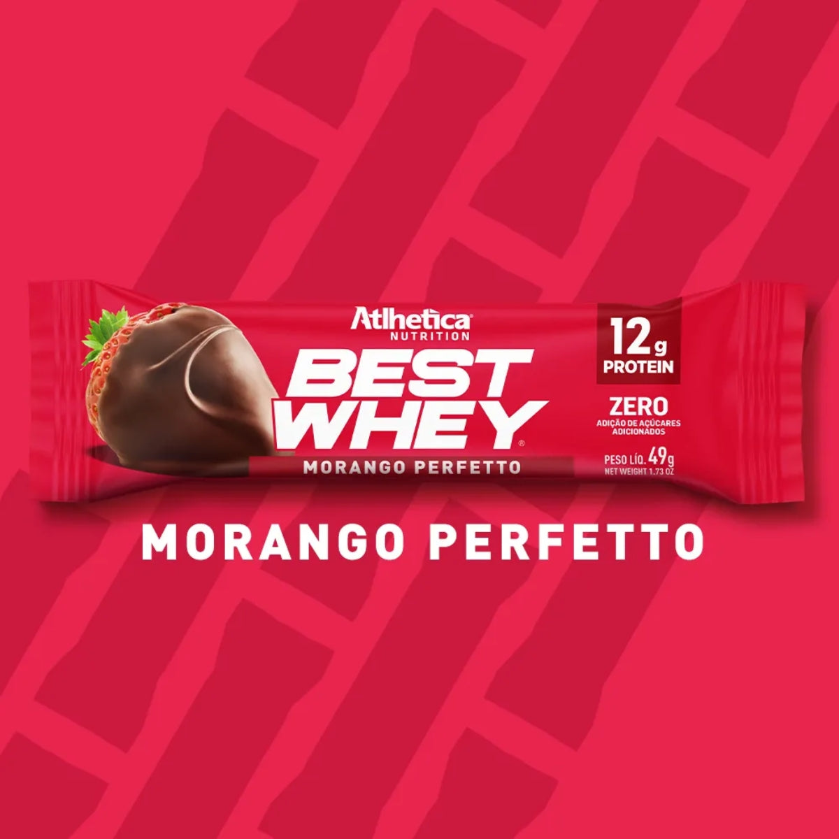 ATLHETICA - BEST WHEY BAR 12G PROTEIN (DISPLAY COM 12 UNIDADES)