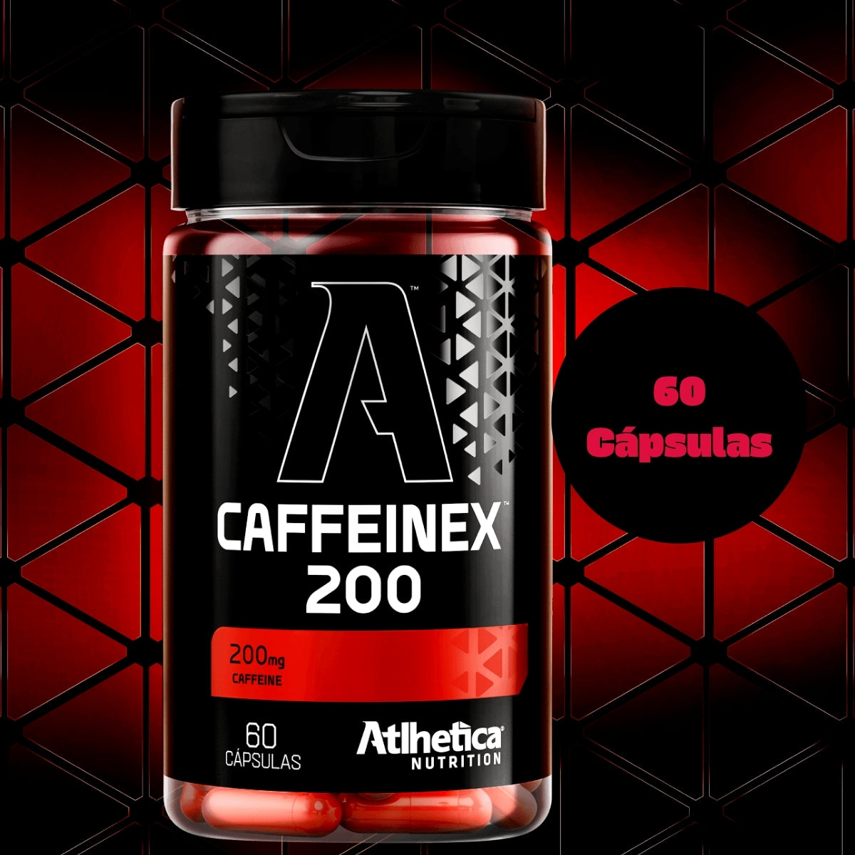 ATLHETICA - CAFFEINEX 200MG - 60 CAPSULAS