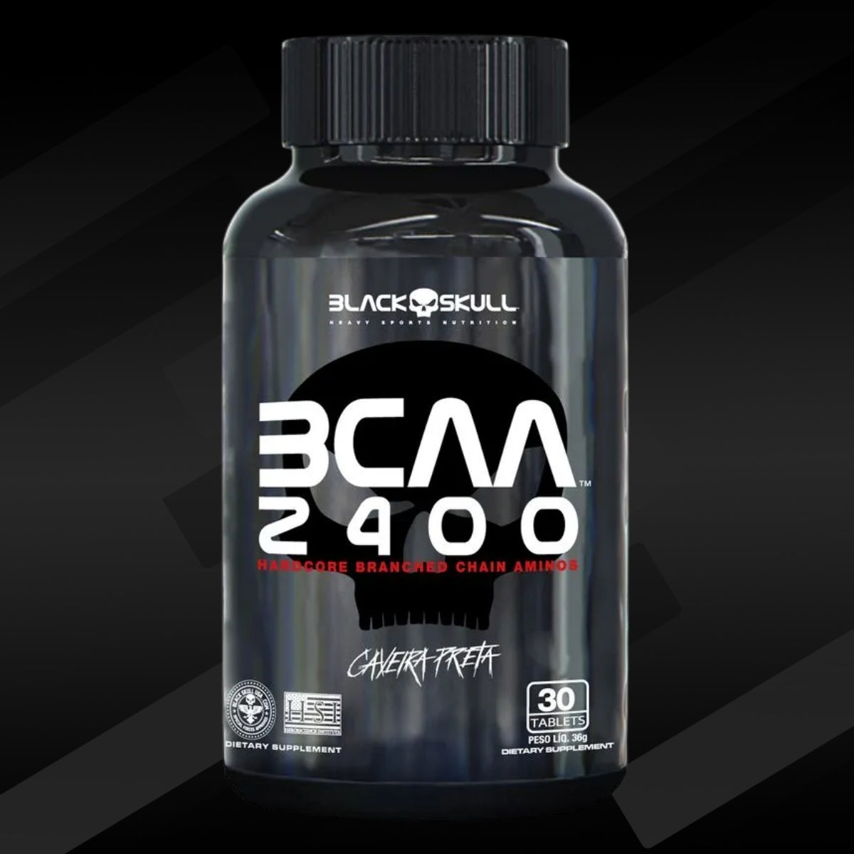BLACK -  BCAA 2400 - 30 TABLETES